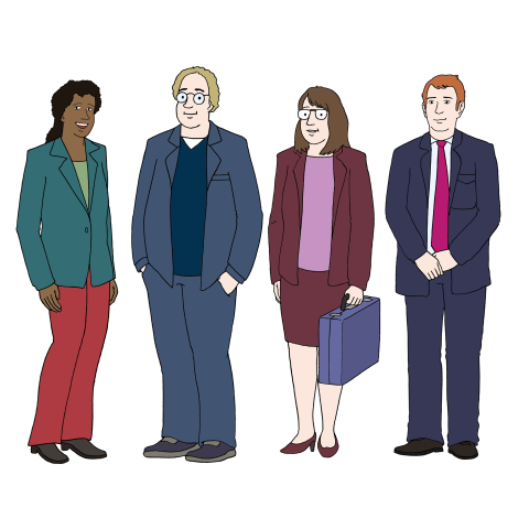 Mitarbeiter und Mitarbeiterinnen